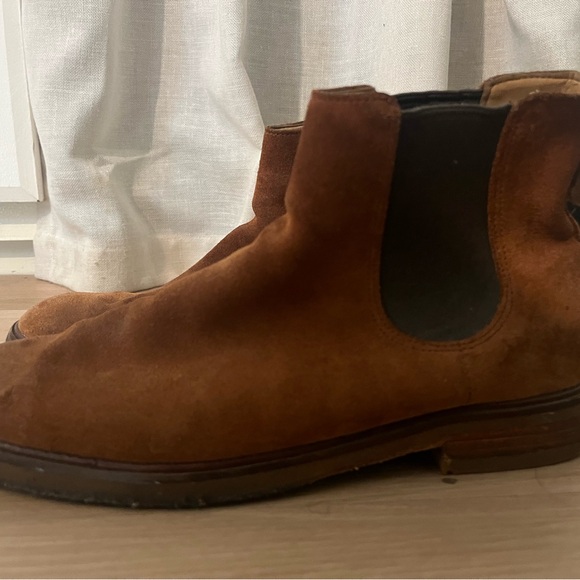 Clarks Suede Chelsea Boots - Picture 3 of 3